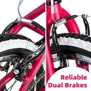 JOYSTAR 20 24 Inch Kids Bike for Boys Girls Ages 7-12 Years Mountain Bike