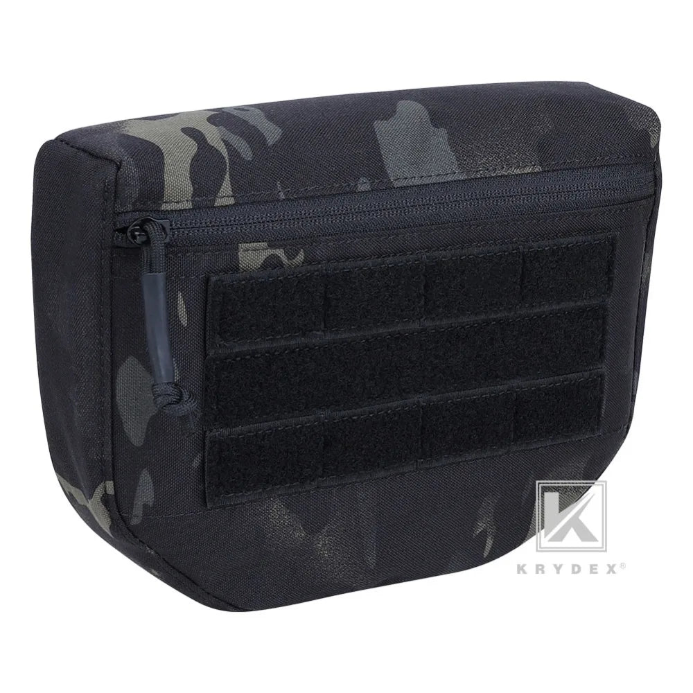 KRYDEX 500D Tactical Drop Dump Pouch Fanny Pack Organizer Bag Front Pocket for Plate Carriers