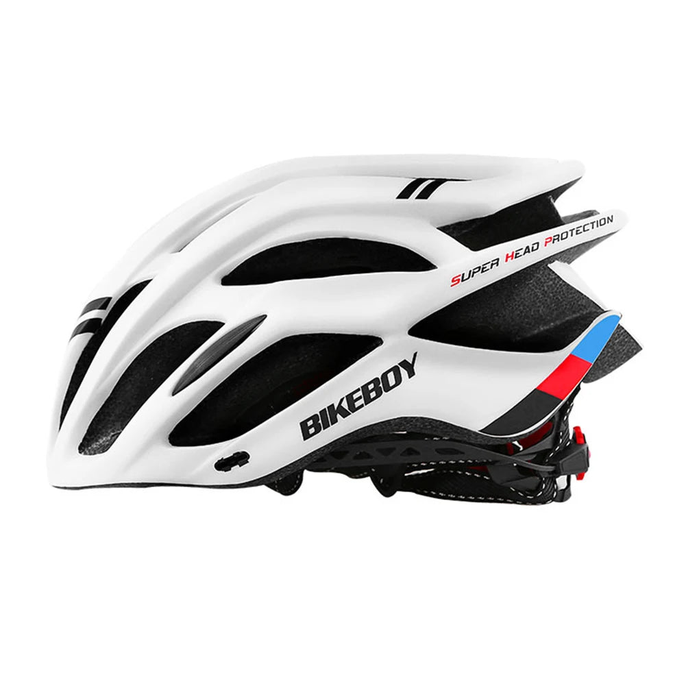 Bikeboy MTB Bike Helmet for Men and Women Adjustable Mountain Road Cycling Safety Cap with Soft Pad Accessories