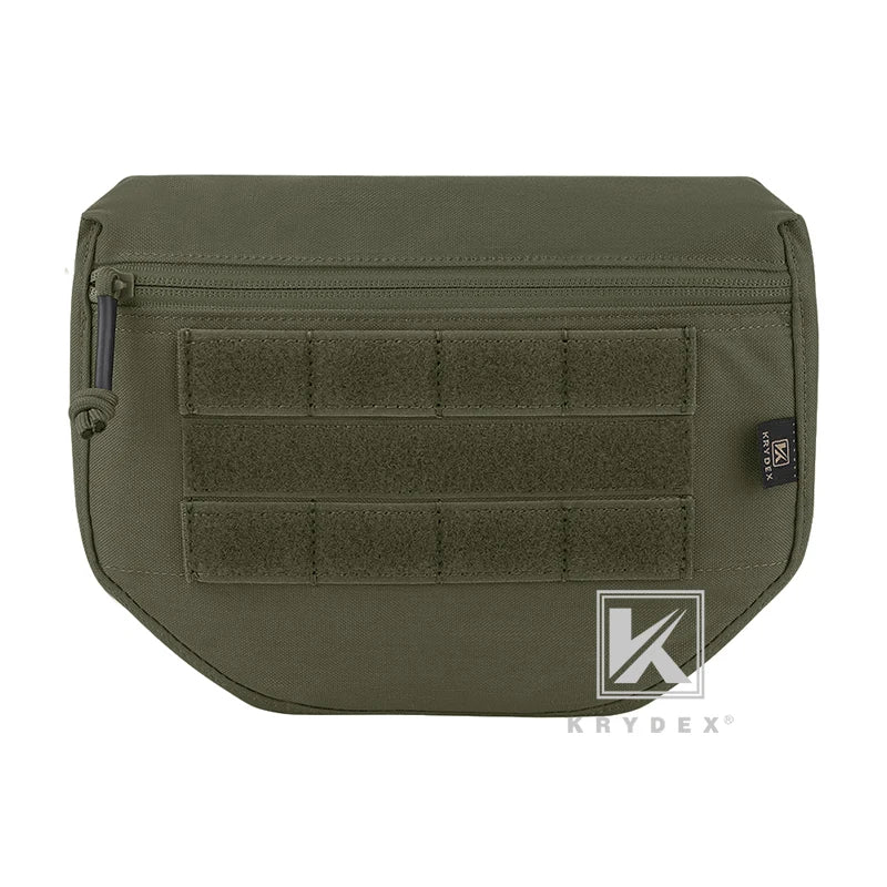 KRYDEX 500D Tactical Drop Dump Pouch Fanny Pack Organizer Bag Front Pocket for Plate Carriers