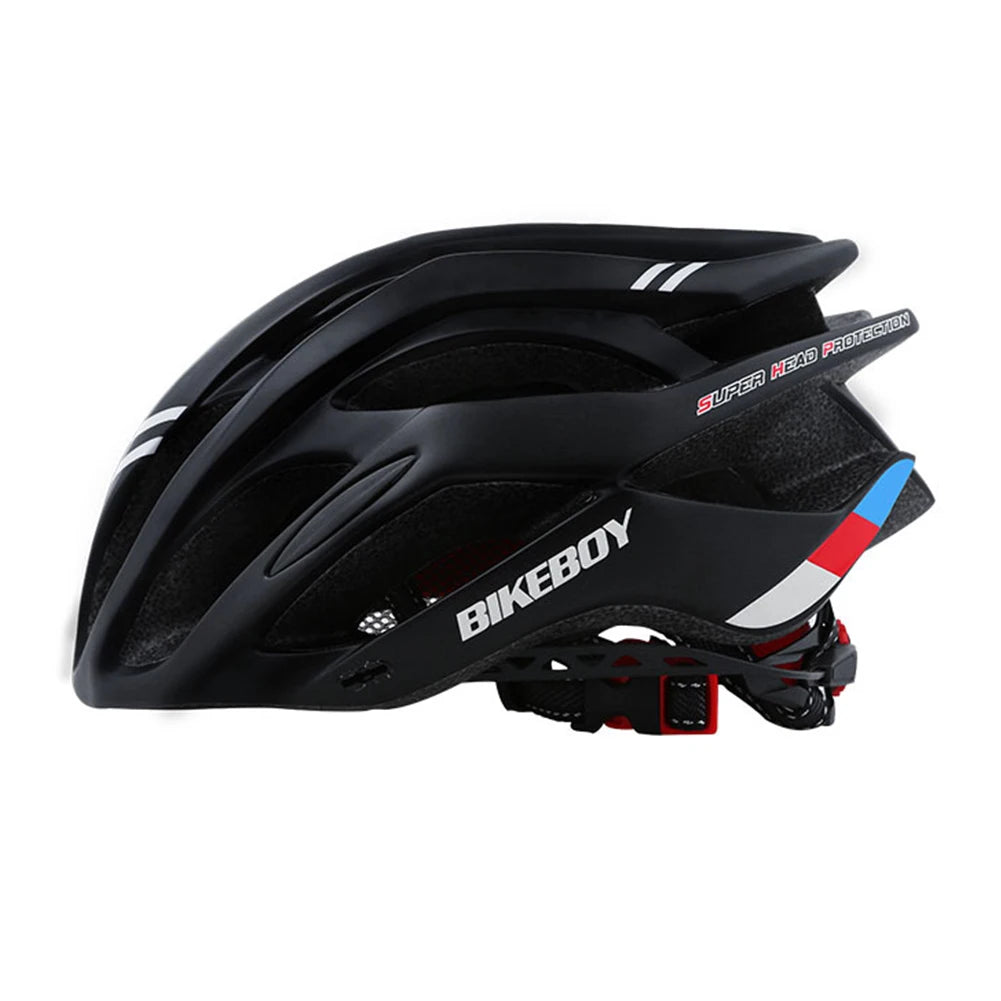 Bikeboy MTB Bike Helmet for Men and Women Adjustable Mountain Road Cycling Safety Cap with Soft Pad Accessories
