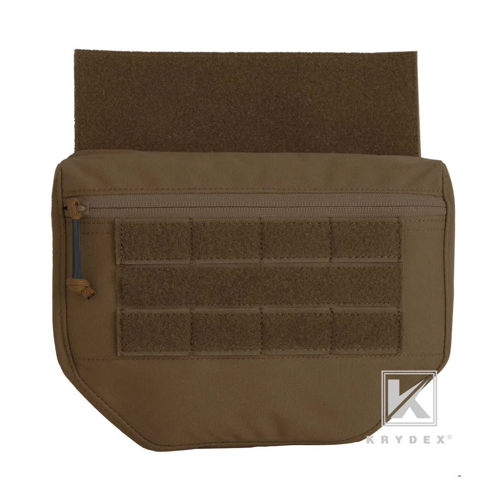 KRYDEX 500D Tactical Drop Dump Pouch Fanny Pack Organizer Bag Front Pocket for Plate Carriers
