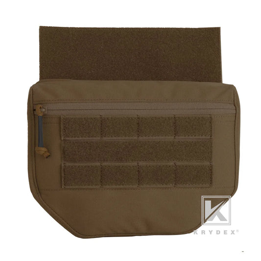 KRYDEX 500D Tactical Drop Dump Pouch Fanny Pack Organizer Bag Front Pocket for Plate Carriers
