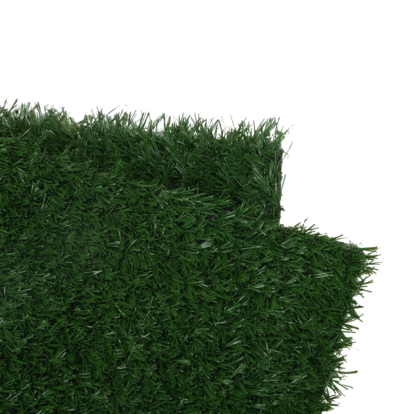 2PCS Realistic Artificial Grass Rug for Pet Potty Training, Synthetic Dog Pee Grass Turf