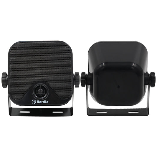Waterproof Marine Speakers 100W 4 Inch Motorcycle Audio Speaker Heavy Duty Music Sound System