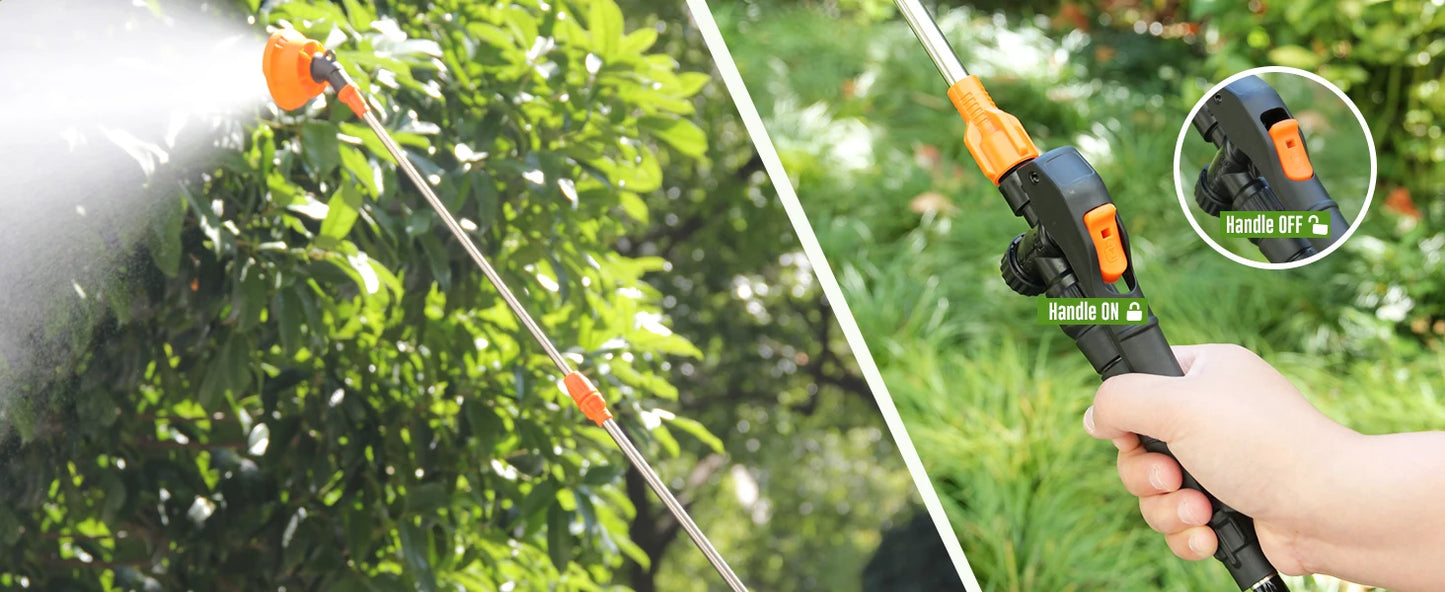 Garden Pesticide Sprayer Automatic Knapsack Power Sprayer 12L for Garden Battery Backpack Sprayer