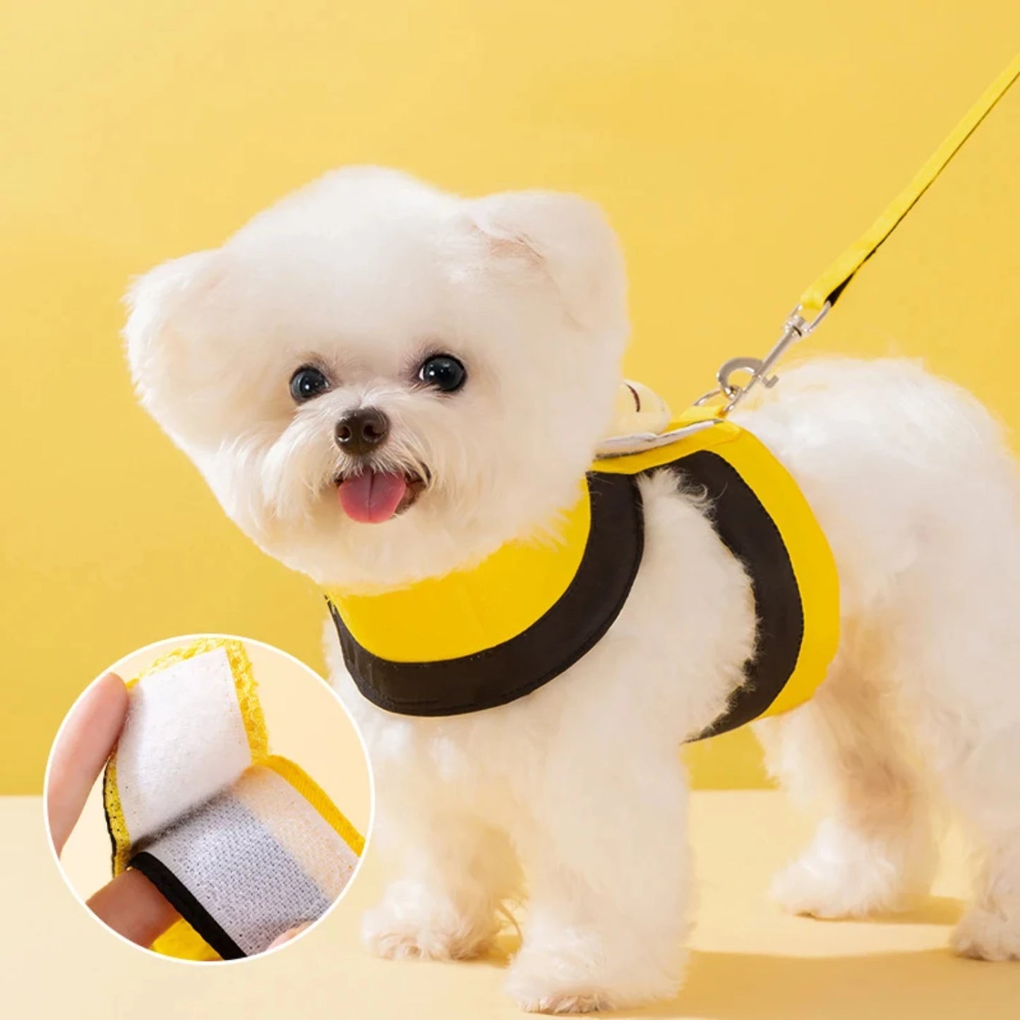 Dog Vest Harness Pet Suffocation-free Collar Harness Dog Leash