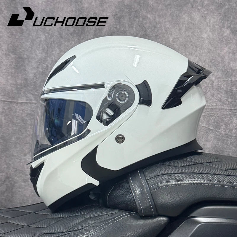 High Quality DOT Motorcycle Helmet Four Seasons Motocross Racing Modular Flip Up Casco Moto Unisex Off Road Helmet