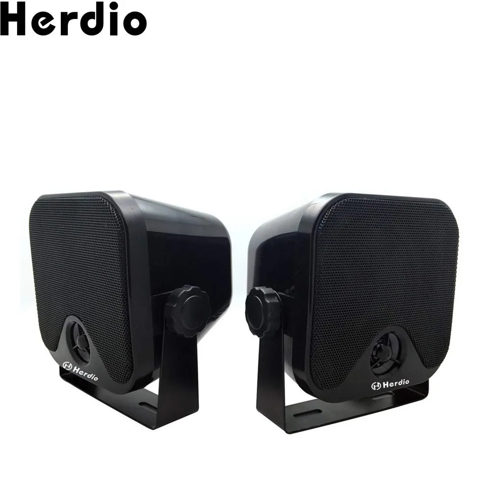 Waterproof Marine Speakers 100W 4 Inch Motorcycle Audio Speaker Heavy Duty Music Sound System