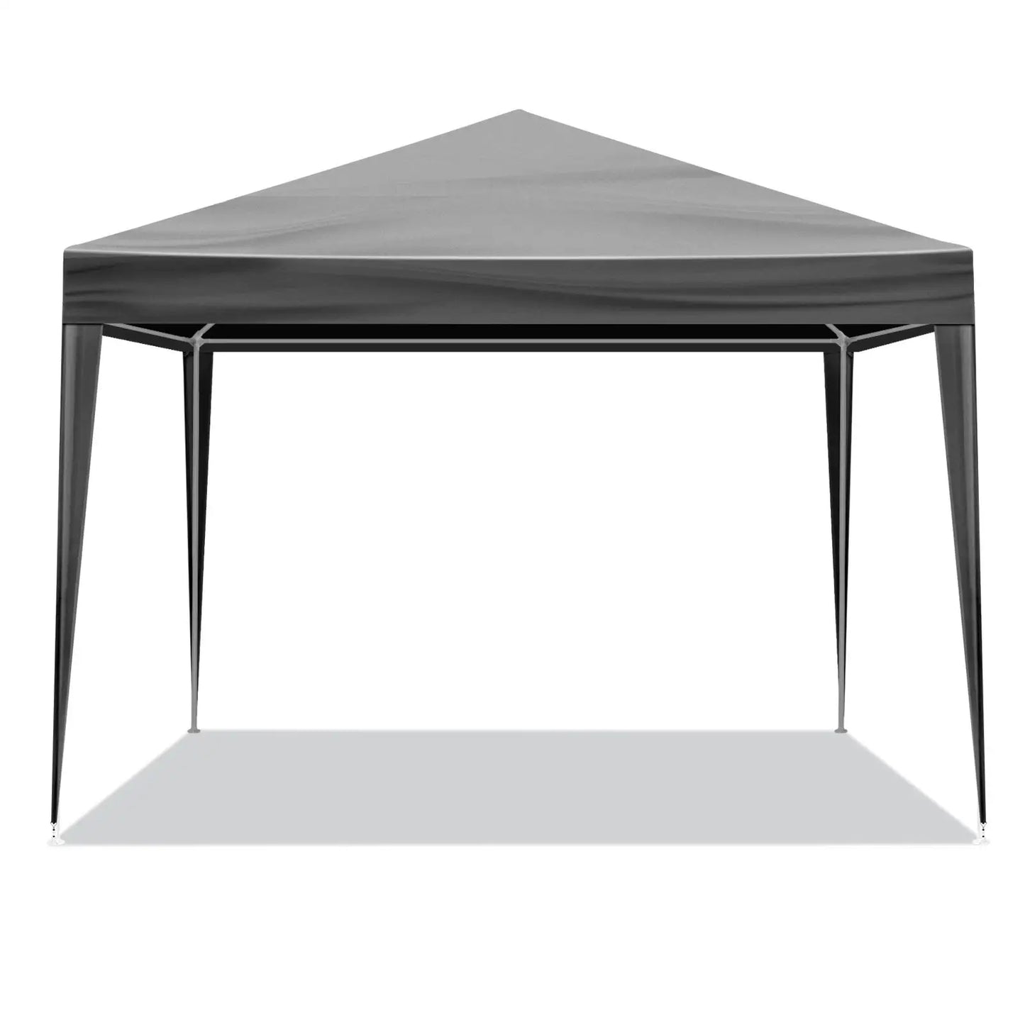 10x10 Waterproof Gazebo Canopy Tent for Outdoor Parties, Weddings & BBQ - Black Patio Shelter