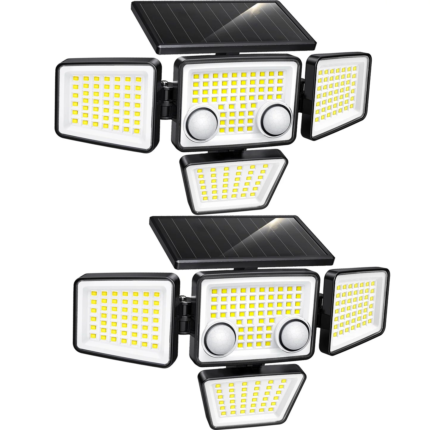 Solar Outdoor Lights - 3000LM 188 LED Motion Sensor Lights Solar Flood Security Lights