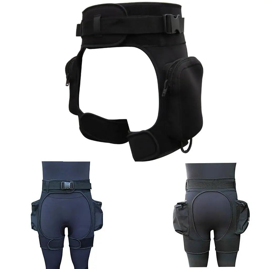 Men's Cargo Shorts Wetsuit Pants with Pockets for Scuba Diving Snorkeling Sailing Beach and Water Sports