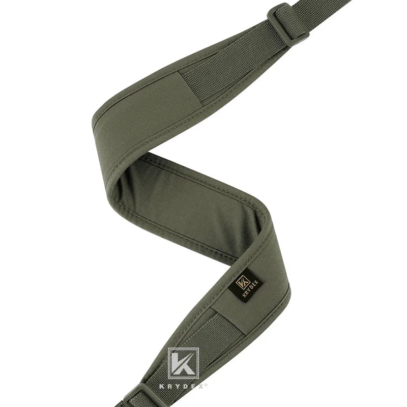 KRYDEX Tactical Sling Modular Gun Strap Slingster Removable 2 Point 1 Point 2.25" Padded Sling Shooting Hunting Accessories