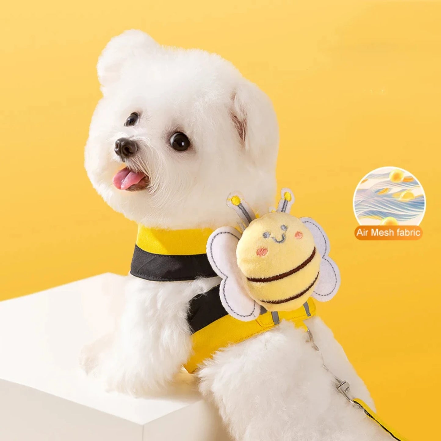 Dog Vest Harness Pet Suffocation-free Collar Harness Dog Leash
