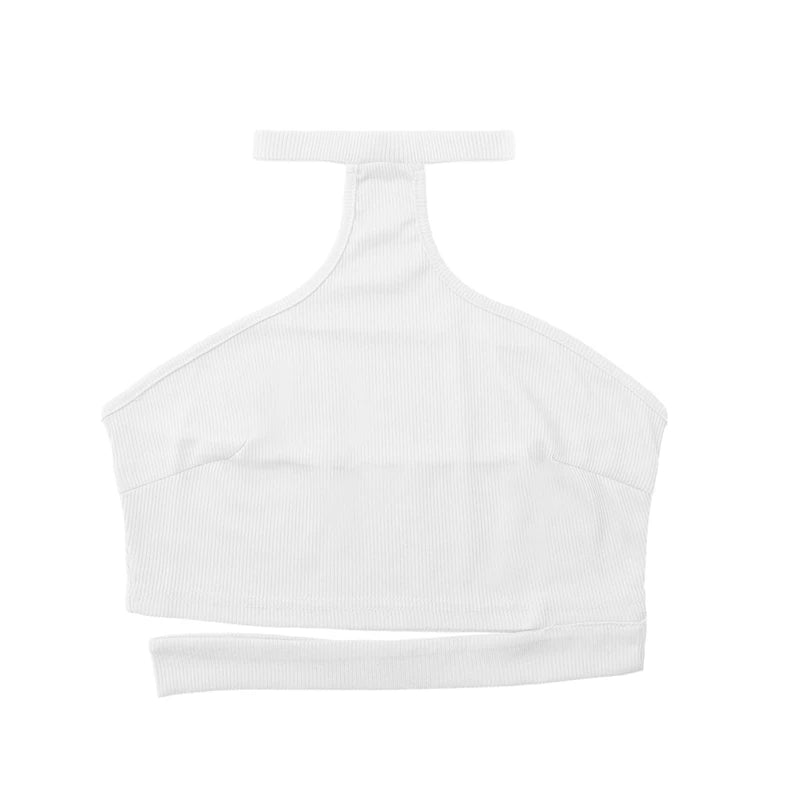 Sexy Women Hollow Out Crop Tank Tops Casual Outfits Tops New Arrival Fashion O Neck Sleeveless For Women Ladies