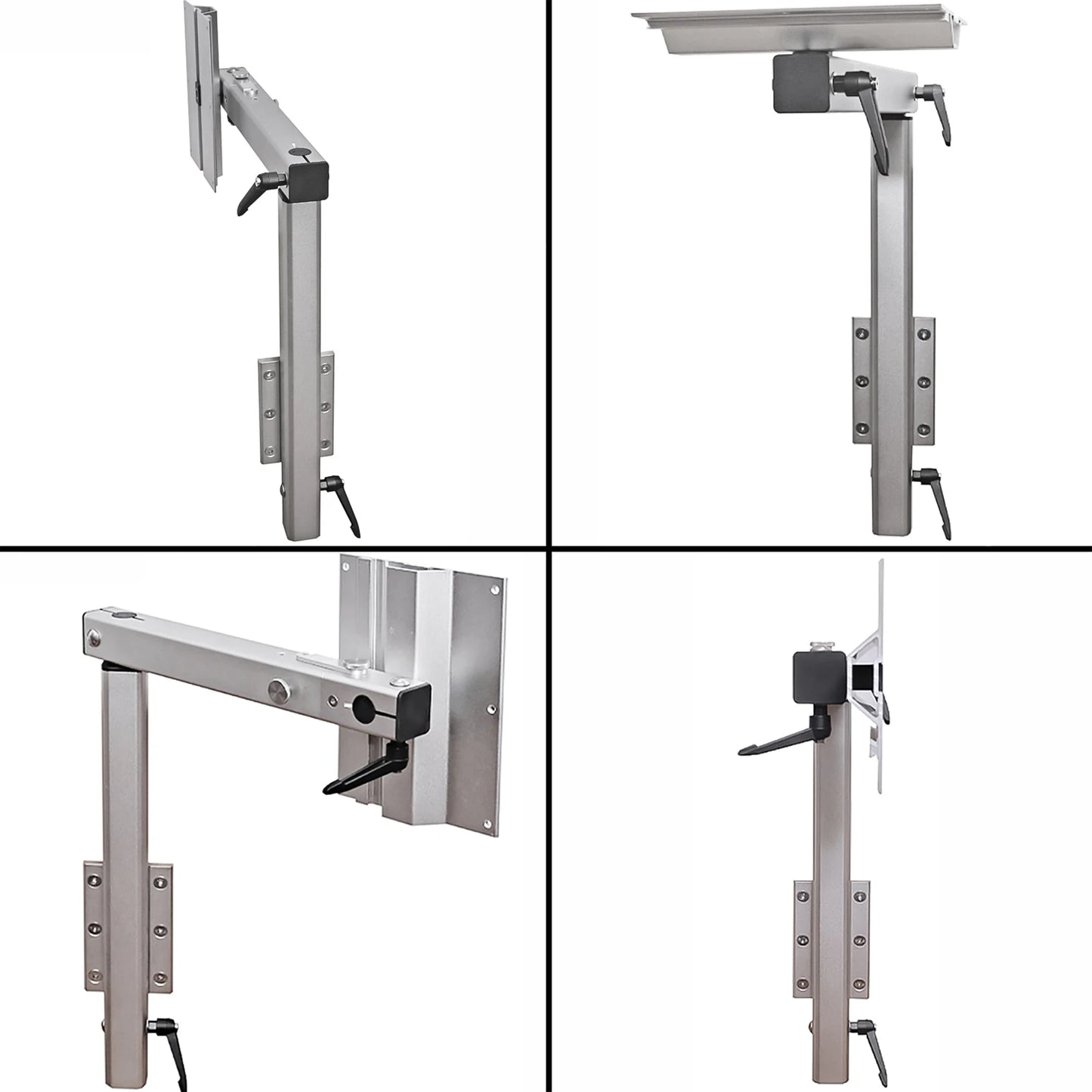 RV table leg design, wall-folding and 360° rotating high-quality aluminum alloy
