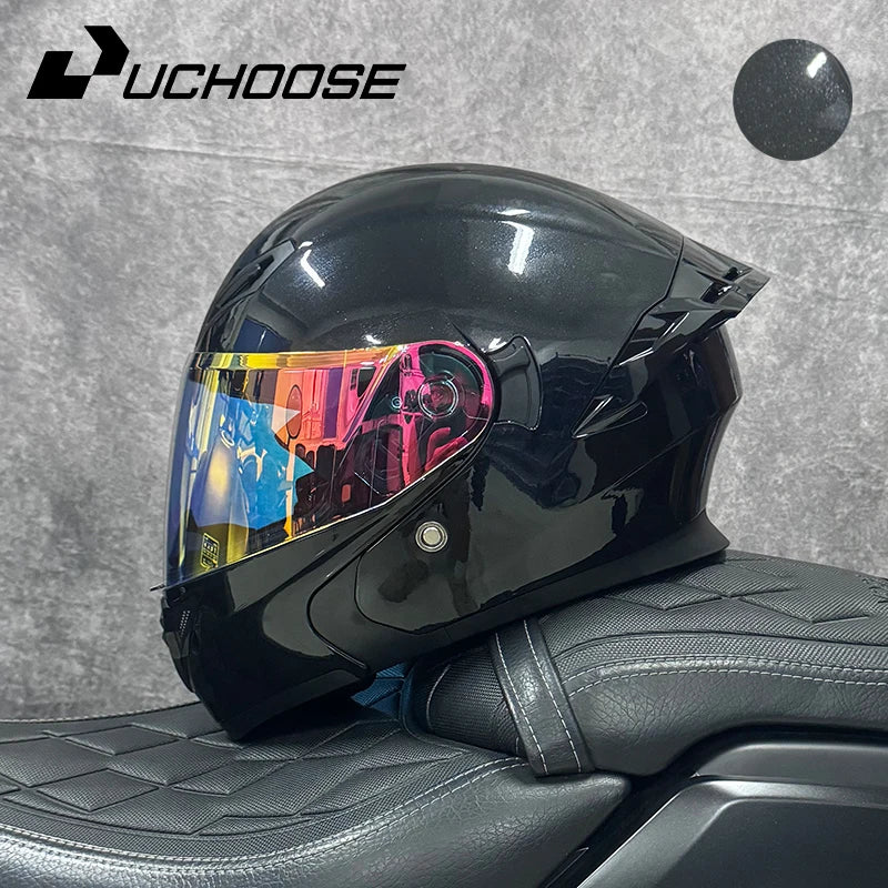 High Quality DOT Motorcycle Helmet Four Seasons Motocross Racing Modular Flip Up Casco Moto Unisex Off Road Helmet