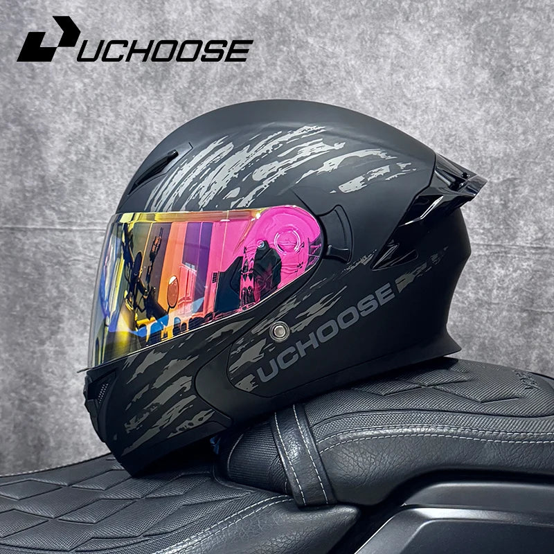 High Quality DOT Motorcycle Helmet Four Seasons Motocross Racing Modular Flip Up Casco Moto Unisex Off Road Helmet
