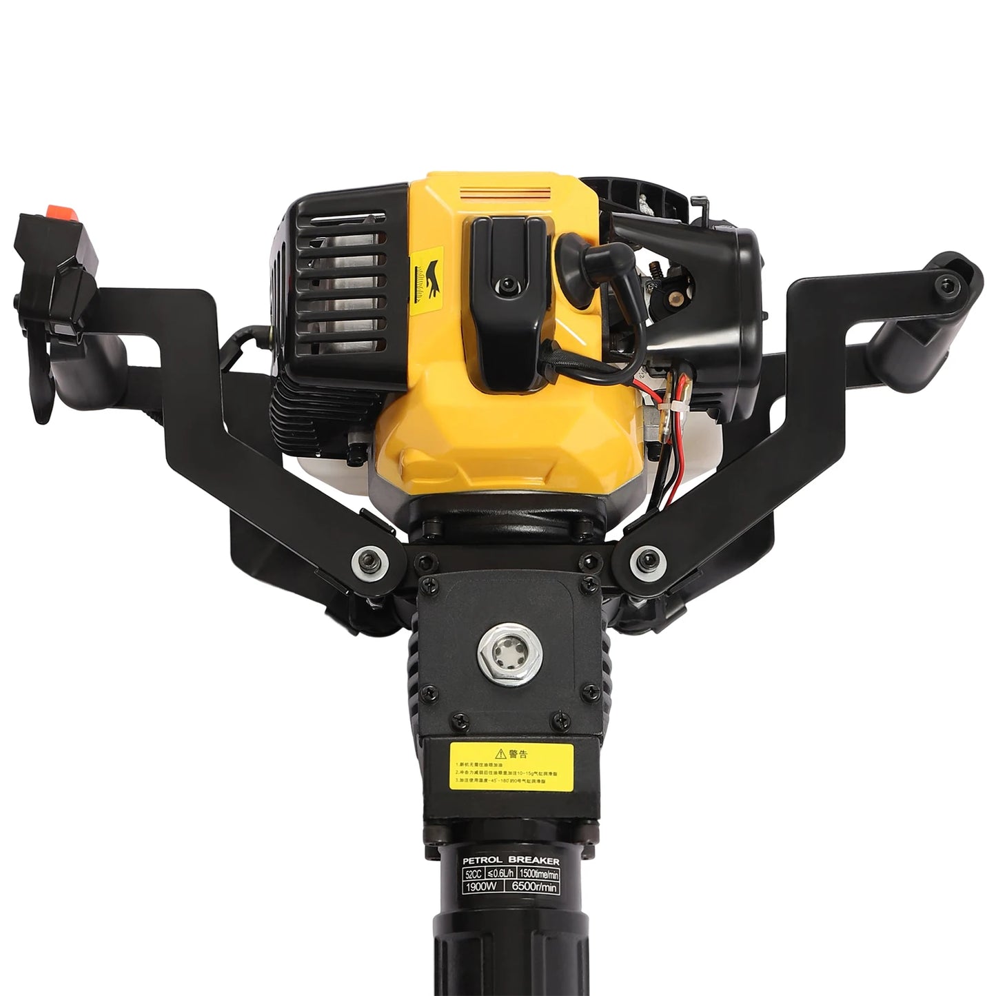 2-Stroke 52cc Portable Garden Tree Digging Machine with Shovel 6500r/min