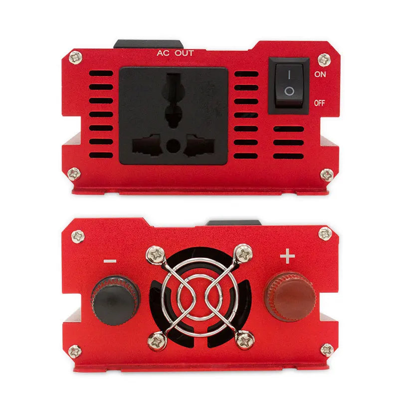 12V To 220V 5000W 6000W Power Inverter LED Display US Socket Solar Inverter Dual USB Fast Charging for Phone Laptops Car