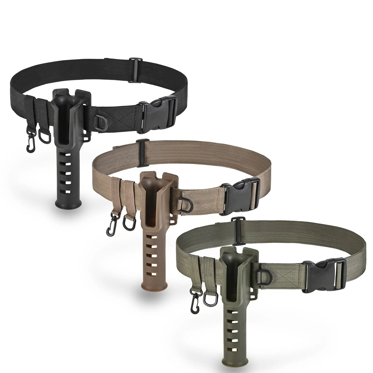 Rod Holder Belt Fly Fishing Rod Support Adjustable Fishing Belt Free Your Hands Portable Boat Bracket Sea Fishing Accessories