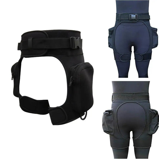 Men's Cargo Shorts Wetsuit Pants with Pockets for Scuba Diving Snorkeling Sailing Beach and Water Sports