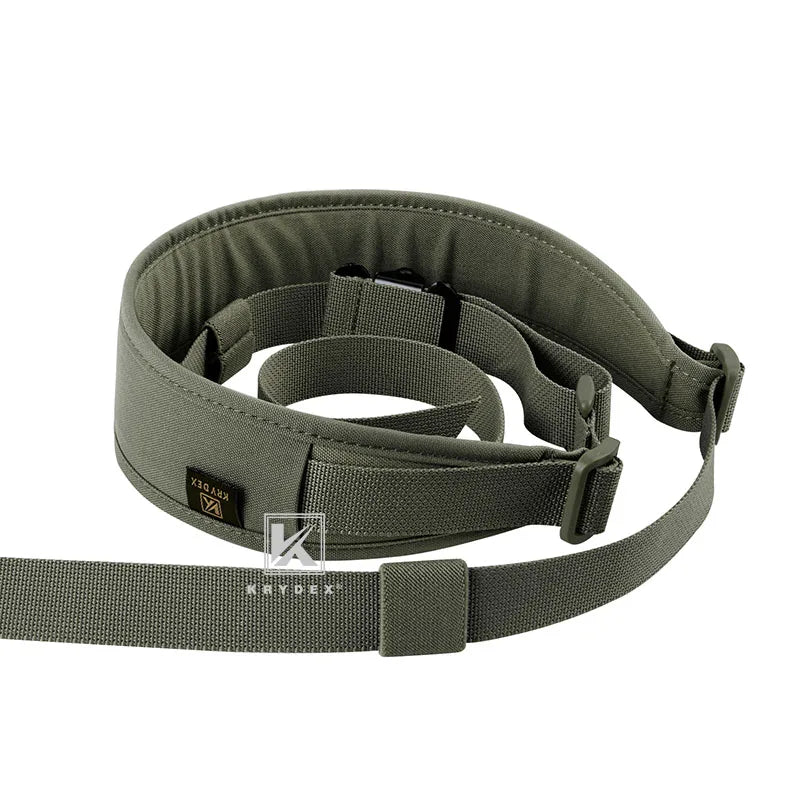 KRYDEX Tactical Sling Modular Gun Strap Slingster Removable 2 Point 1 Point 2.25" Padded Sling Shooting Hunting Accessories