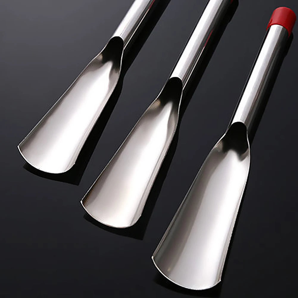 2 Pcs Gardening Tool Set Transplanting Small Shovel Stainless Steel Spade Shovel Rake