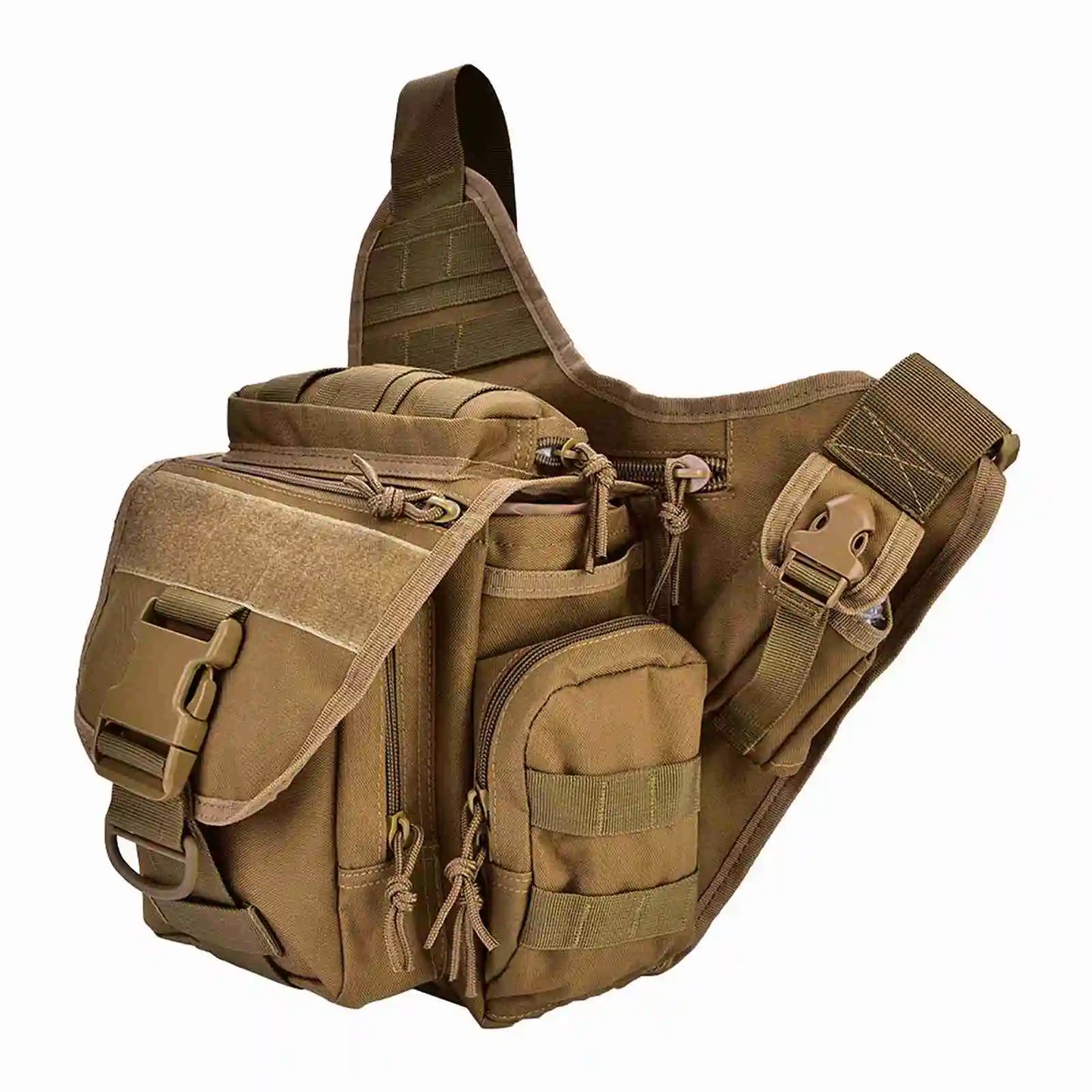 2025 New Men Military Chest Shoulder Bag Pack for Travel Hiking Outdoor Equipment Chest Bag Chest Pack Military Chest Bag