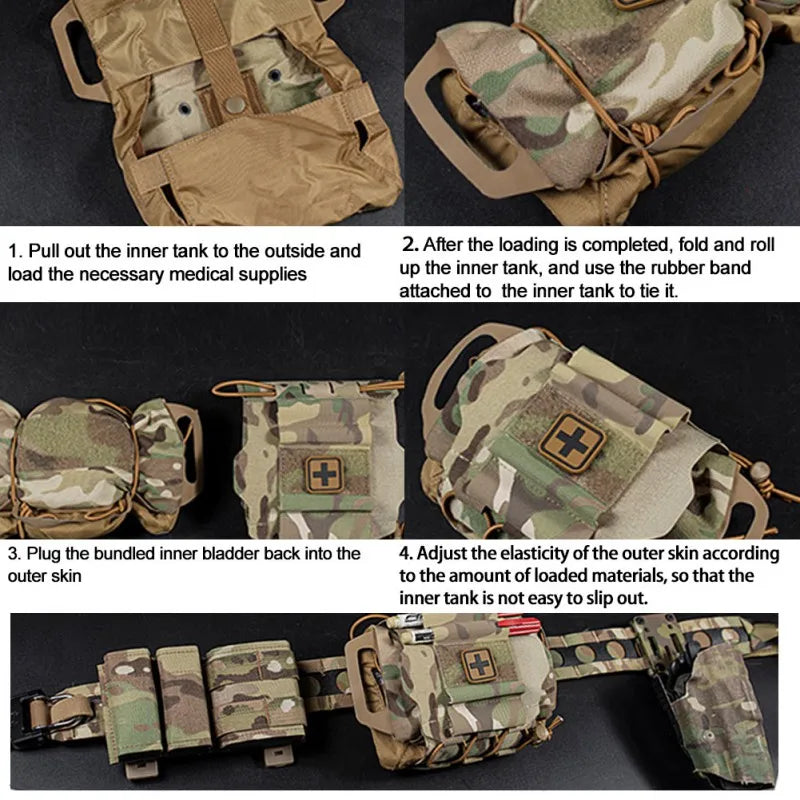 Hunting EDC Medical Bag Molle Military Pouch First Aid Kits