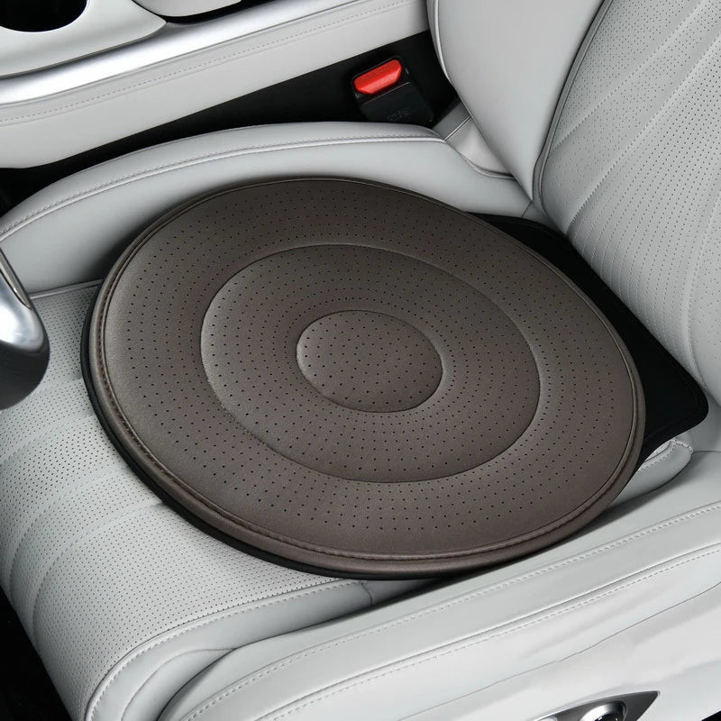 360° Rotating Car Seat Cooling Cushion Rotation Auto Memory Foam Pad Mat For Elderly Pregnant Women Truck Vehicles Accessories