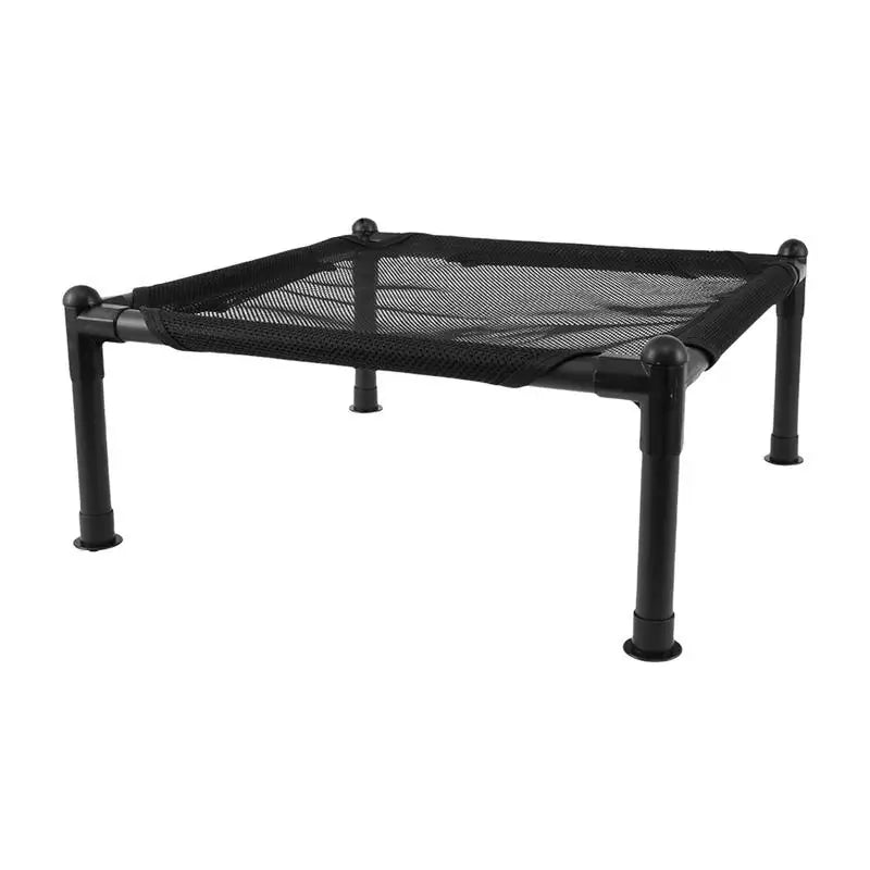 Outdoor Raised Dog Bed Cooling Comfort Elevated Dog Bedw With Metal Frame Portable Dog Cot