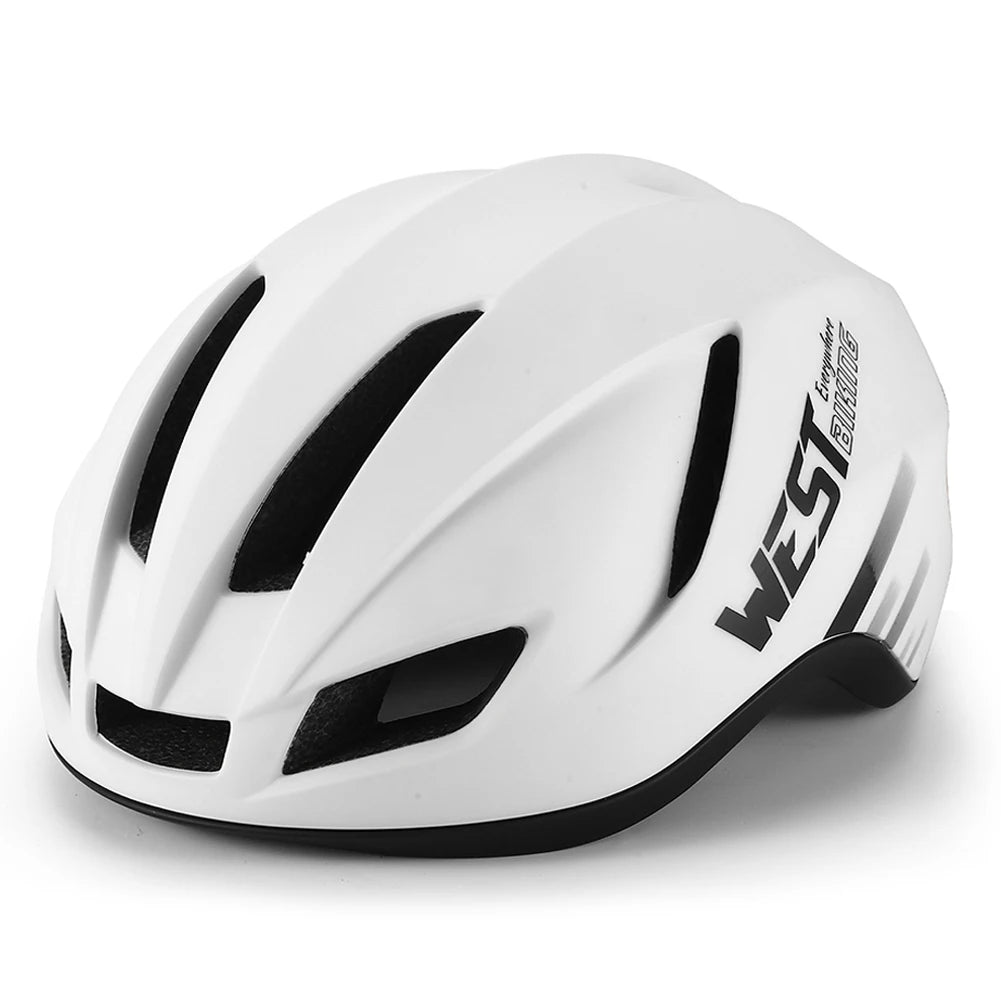 Bike Helmet Aerodynamic Safety Helmets Adjustable Integrally-Molded Bicycle Helmet Breathable 14 Vents for Cycling Accessories
