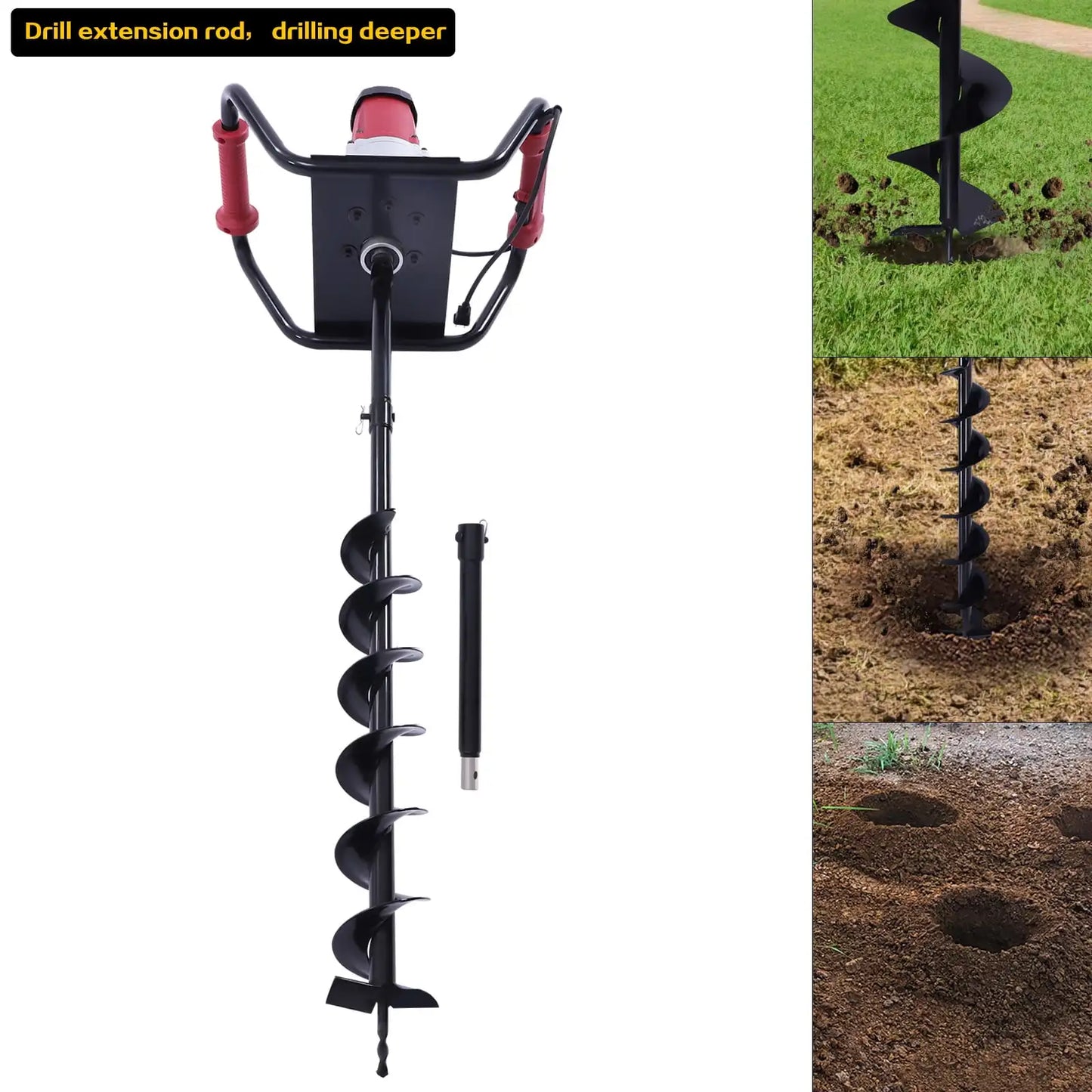 1500W Electric Post Hole Digger Earth Auger Digging Machine