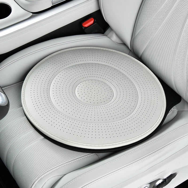 360° Rotating Car Seat Cooling Cushion Rotation Auto Memory Foam Pad Mat For Elderly Pregnant Women Truck Vehicles Accessories