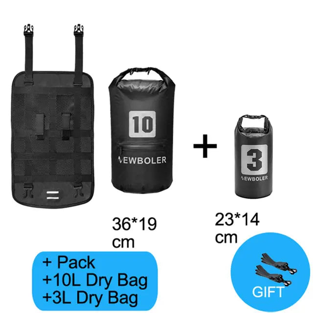 NEWBOLER Bicycle Bag Waterproof Bikepacking Handlebar Bag 20L MTB Road Cycling Frame Trunk