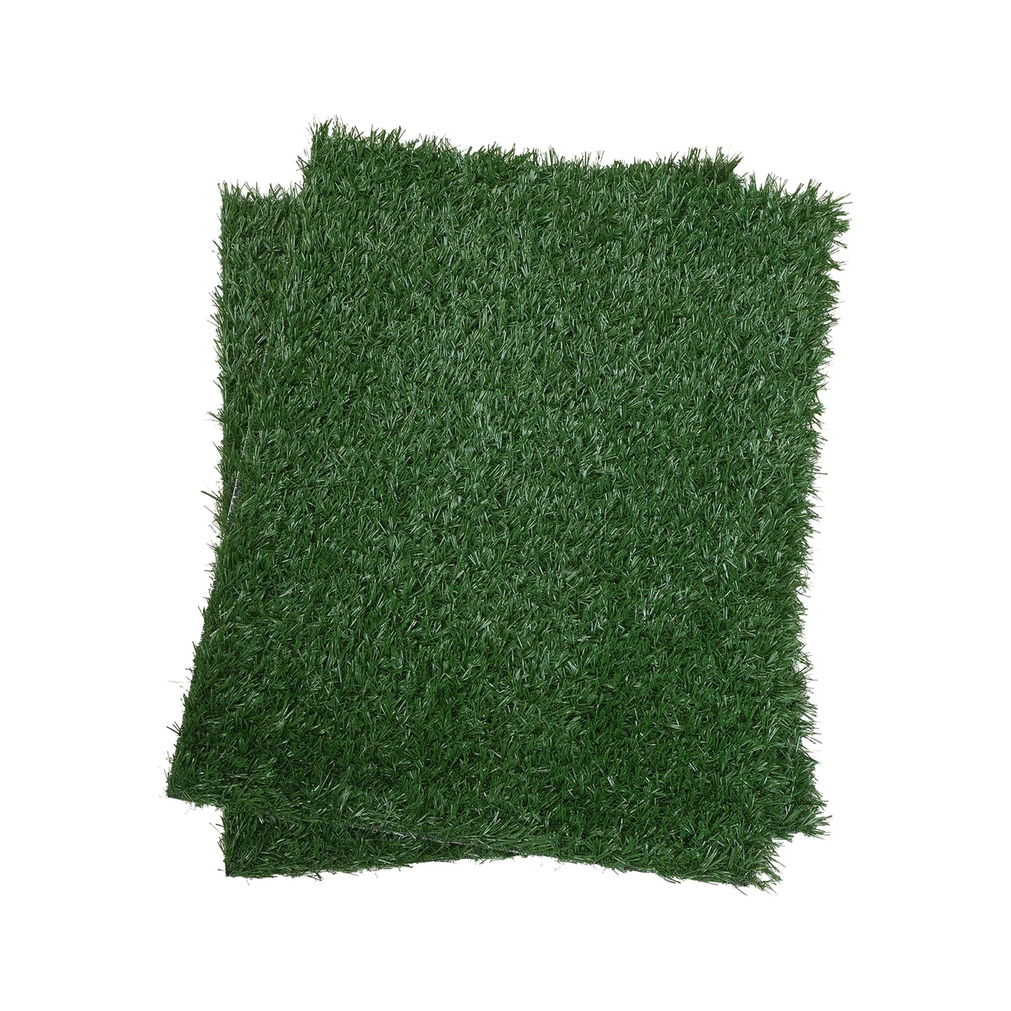 2PCS Realistic Artificial Grass Rug for Pet Potty Training, Synthetic Dog Pee Grass Turf