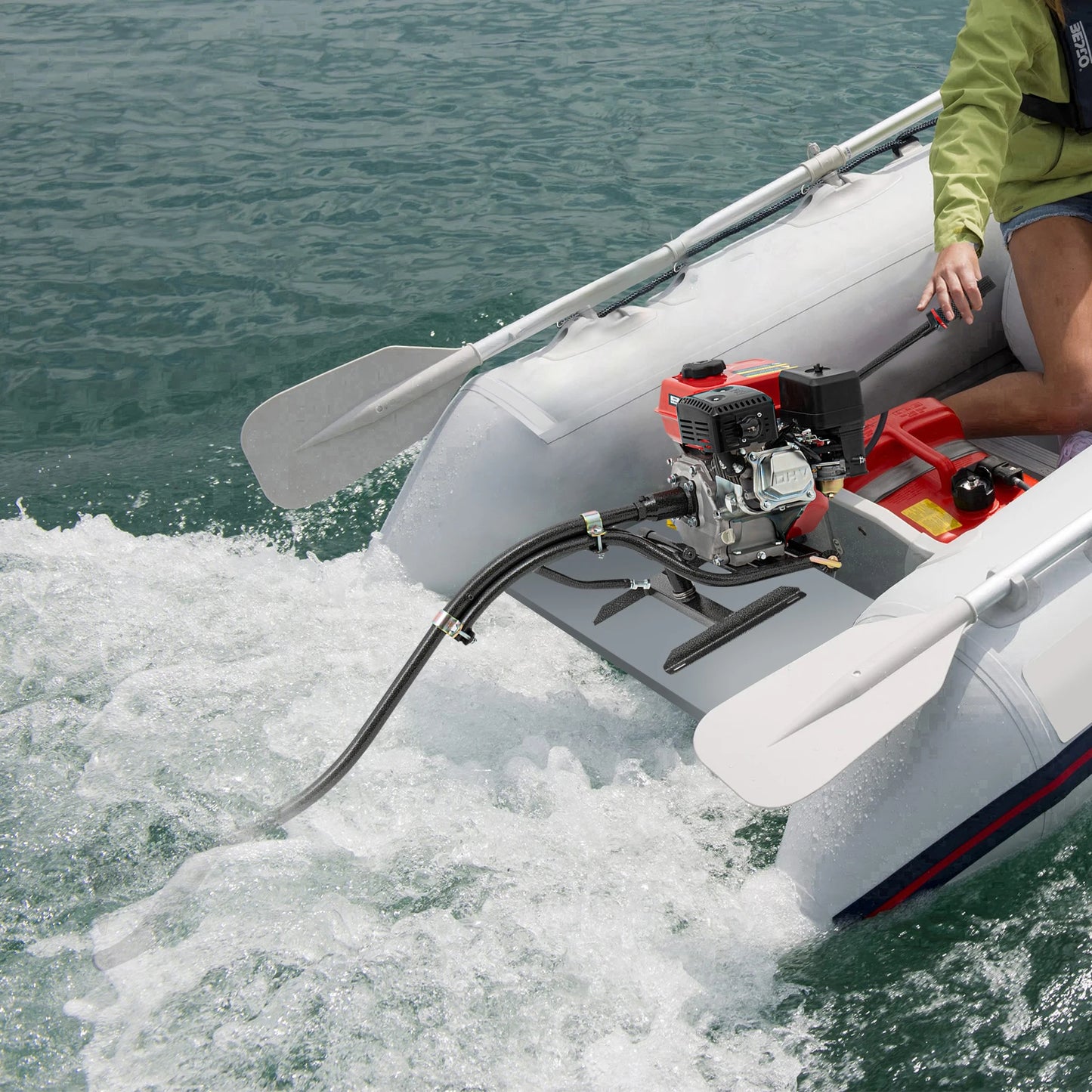 7.5hp 212cc 4stroke Outboard Motor Heavy Duty Inflatable Fishing Boat Engine Motor For Stern