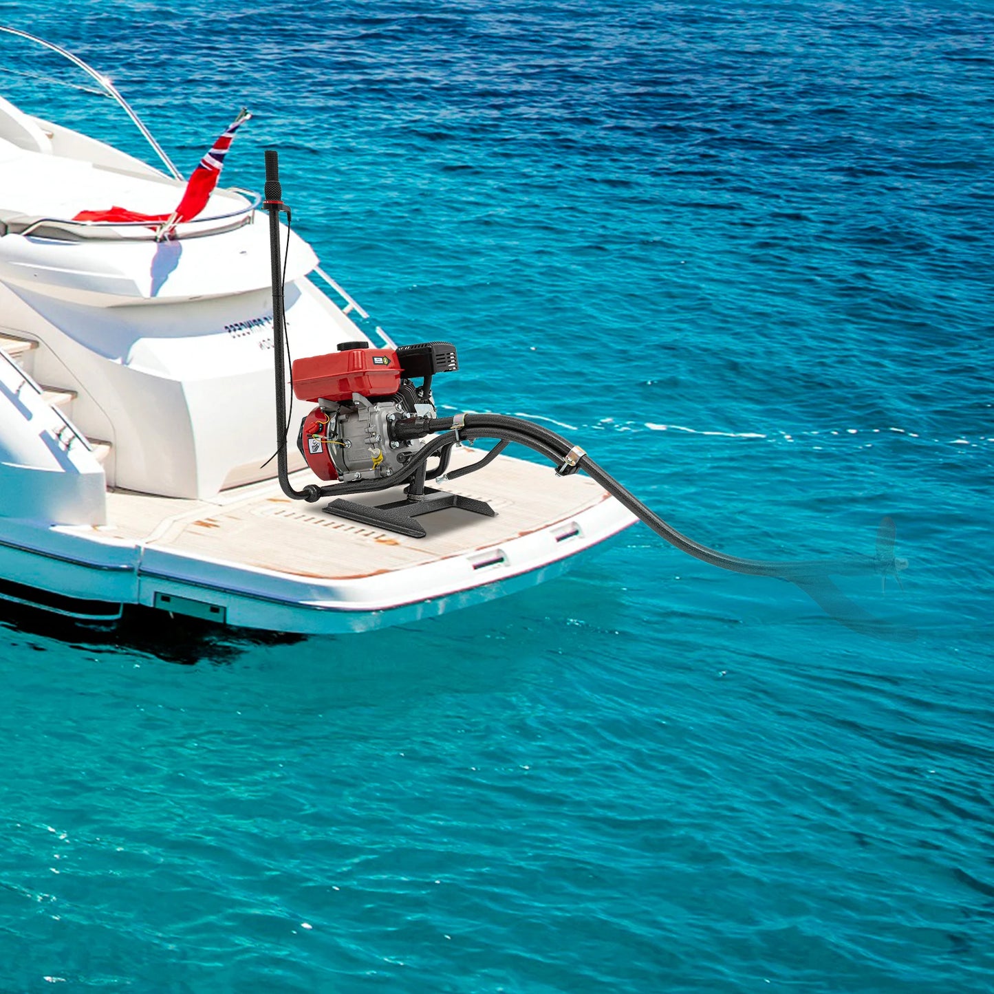 7.5hp 212cc 4stroke Outboard Motor Heavy Duty Inflatable Fishing Boat Engine Motor For Stern