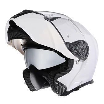 Roozo Modular Flip Up Motorcycle Helmet Full Face Dual Visor DOT Approved for Adults