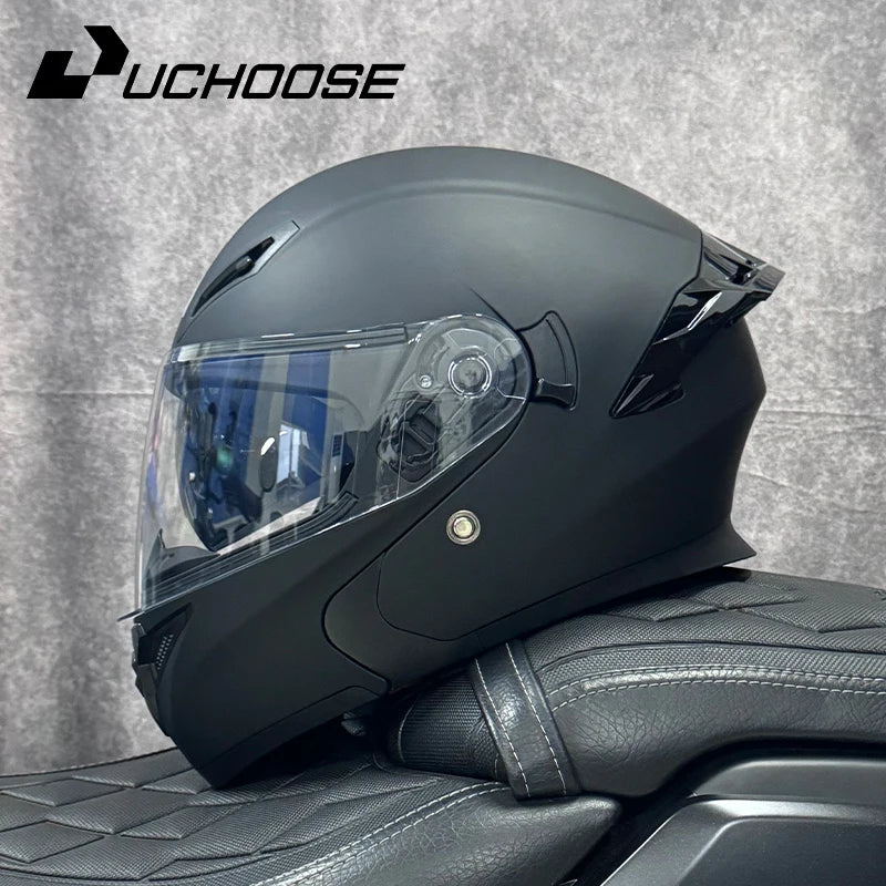 High Quality DOT Motorcycle Helmet Four Seasons Motocross Racing Modular Flip Up Casco Moto Unisex Off Road Helmet
