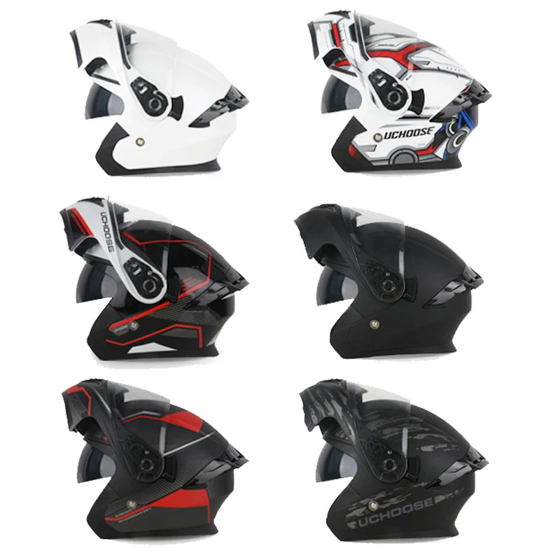 High Quality DOT Motorcycle Helmet Four Seasons Motocross Racing Modular Flip Up Casco Moto Unisex Off Road Helmet