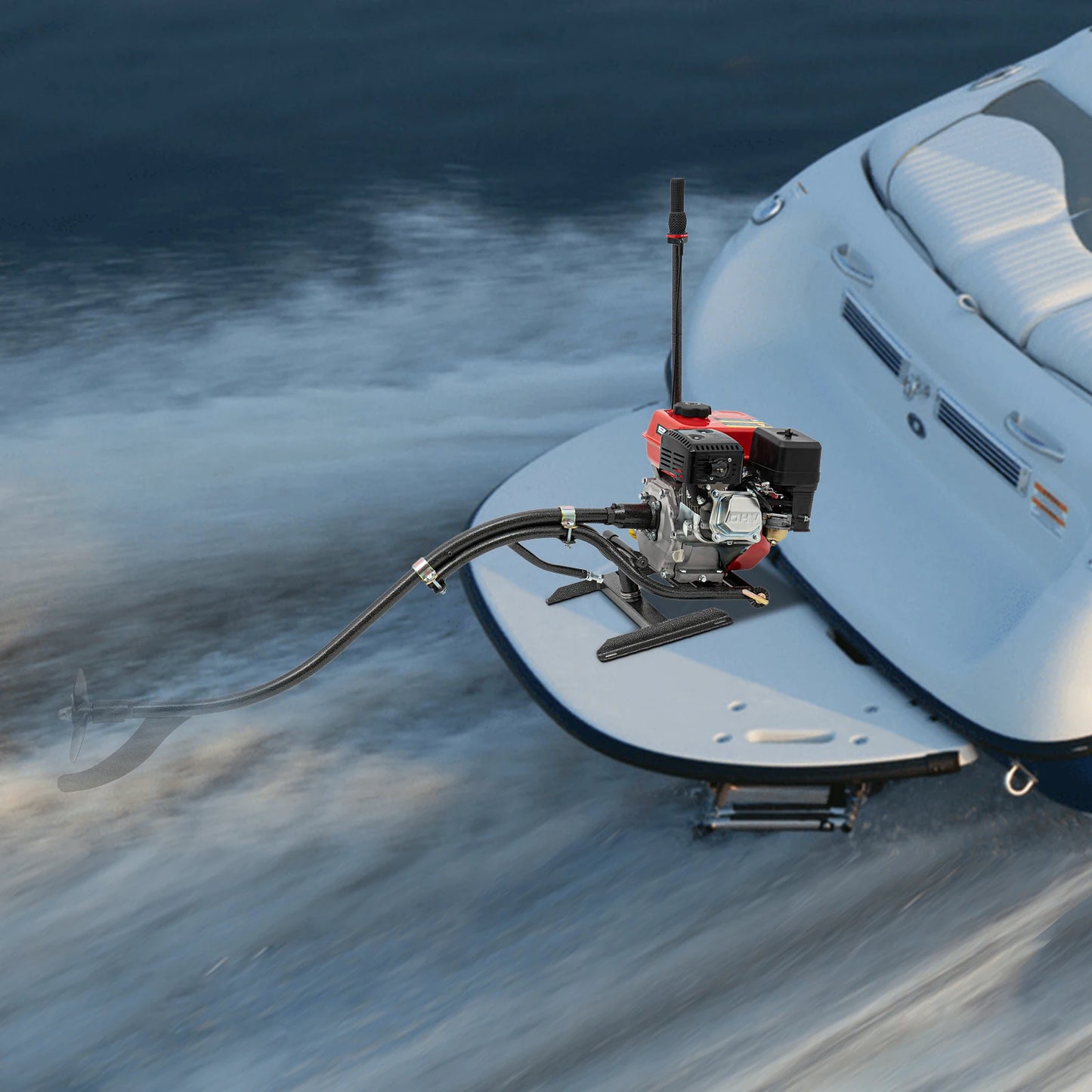 7.5hp 212cc 4stroke Outboard Motor Heavy Duty Inflatable Fishing Boat Engine Motor For Stern