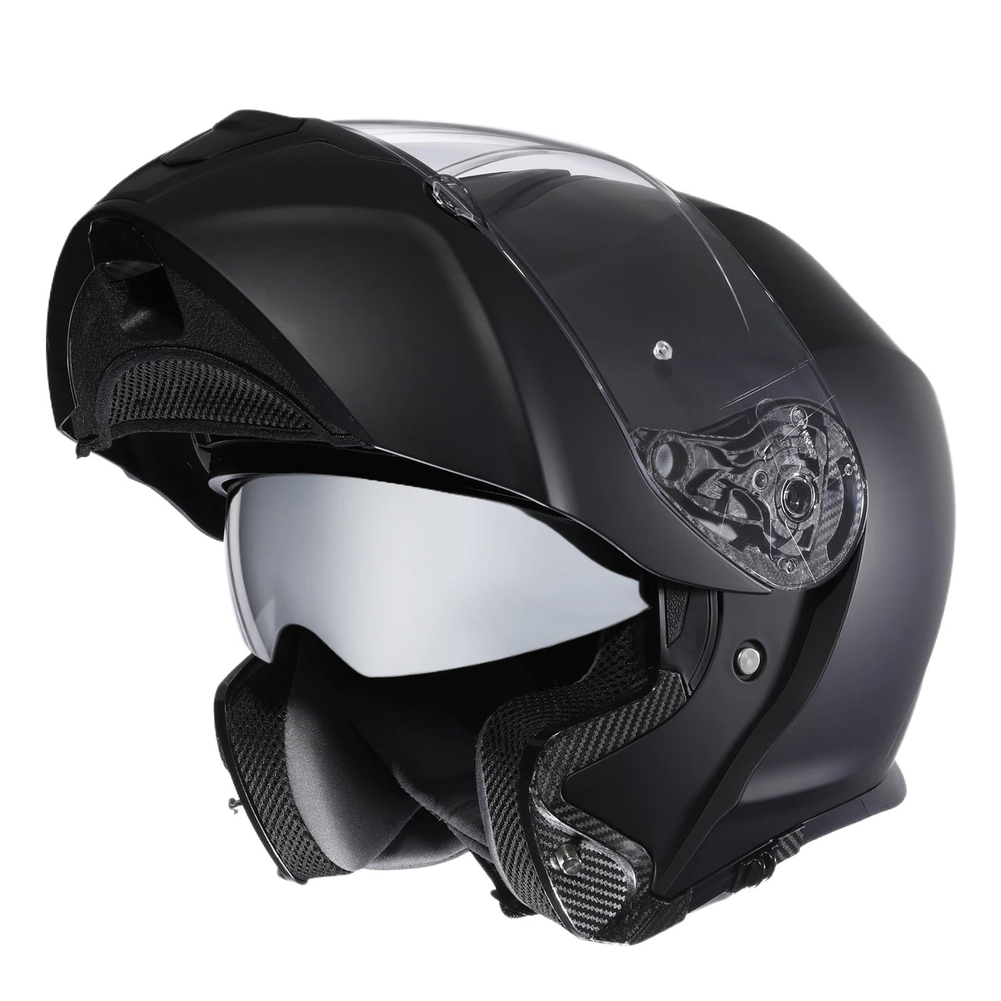 Roozo Modular Flip Up Motorcycle Helmet Full Face Dual Visor DOT Approved for Adults