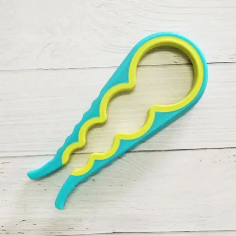 4 In 1 Lid Jar Opener Handy Screw Cap Openers Multi Purpose Can Non-slip Bottle Lid Grip Wrench Bottle Kitchen Gadgets