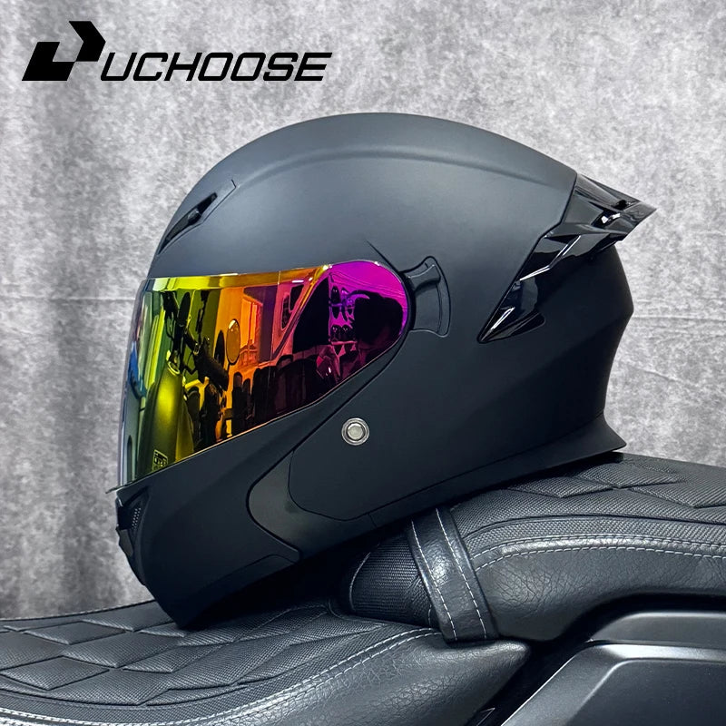 High Quality DOT Motorcycle Helmet Four Seasons Motocross Racing Modular Flip Up Casco Moto Unisex Off Road Helmet