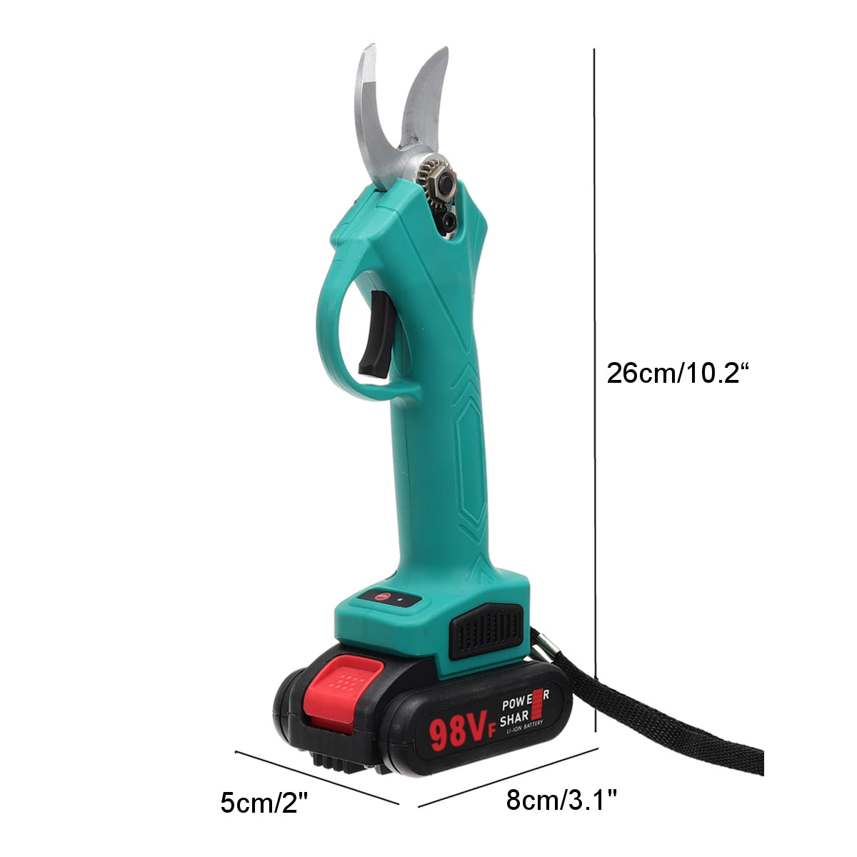 30mm Cordless Electric Pruning Shears Garden Fruit Tree