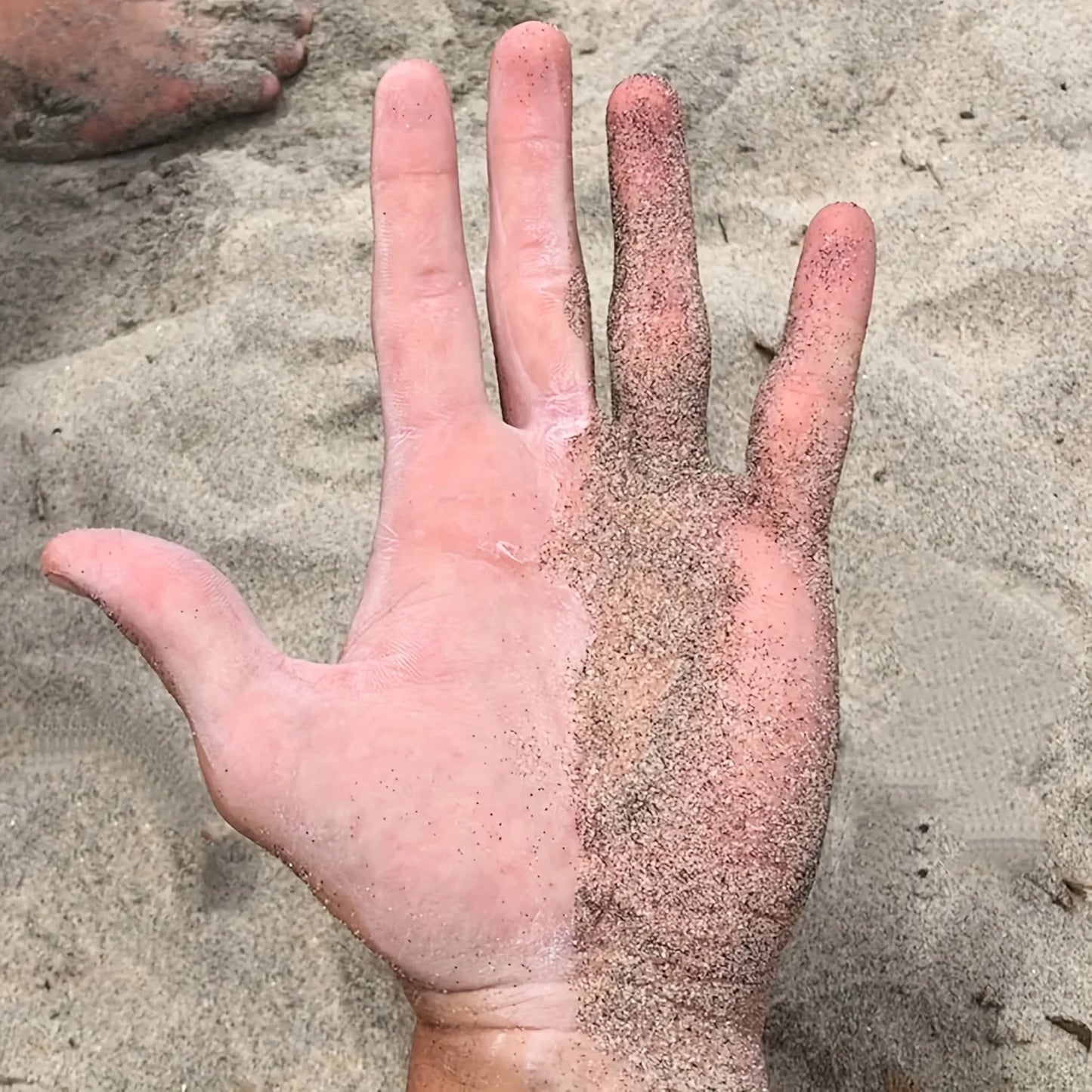 Sand Remover For Beach, Sand Removal Bag, Powder Pouch Sand Remover Brush, Beach Vacation Camping Essentials