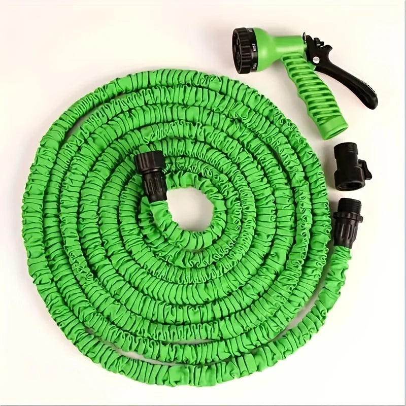 25FT-100FT Expandable Garden Watering Hose High Pressure Car Wash Magic Flexible Water Hose
