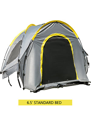 VEVOR 5-8 FT Waterproof Truck Tent Car Accessories Bed for Full / Mid Size Truck 2-Person Sleeping Capacity for Camping Hiking